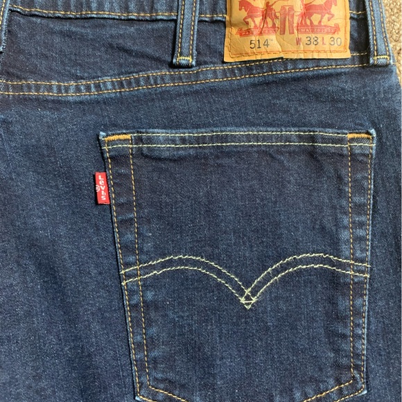Levi’s 514 men jeans - dark blue - Picture 3 of 4